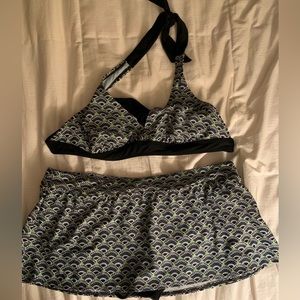 Athleta  2 piece swimwear